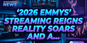 2026 emmys: streaming reigns, reality soars, and apple tv+ dominates