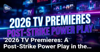 2026 tv premieres: a post-strike power play in the streaming wars