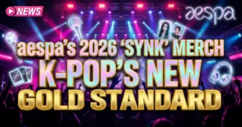 Aespa's 2026 'synk' merch: k-pop's new gold standard?