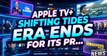 Apple tv+'s shifting tides: an era ends for its prestige dramas