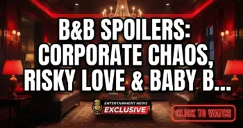 B&b spoilers: corporate chaos, risky love & baby bombshells!