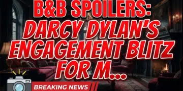 B&b spoilers: darcy dylan's engagement blitz for melissa & will spencer!