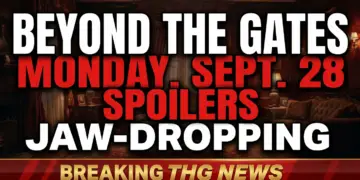 Beyond the gates: monday, sept. 28 spoilers & jaw-dropping theories!