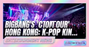 Bigbang's 'cosmos world tour' hong kong: k-pop kings return in 2026