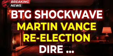 Btg shockwave: martin vance's re-election in dire straits!