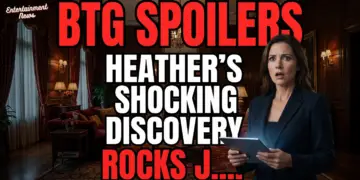 Btg spoilers: heather's shocking discovery rocks julian's anniversary!