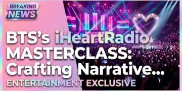 Bts's iheartradio masterclass: crafting narrative from water to fire
