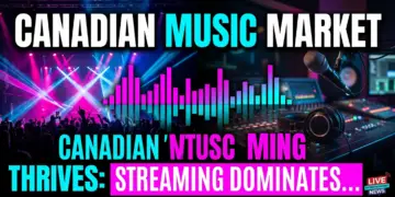 Canadian music market thrives: streaming dominates, vinyl surges