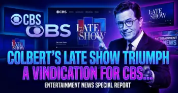 Colbert's late show triumph: a vindication for cbs's bold bet