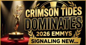 Crimson tides dominates 2026 emmys, signaling new era for prestige tv