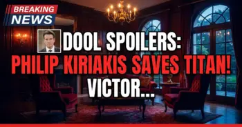 Dool spoilers: philip kiriakis saves titan! Victor's legacy lives on!