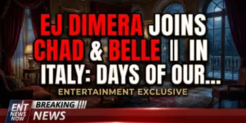 Ej dimera joins chad & belle in italy: days of our lives shocker!