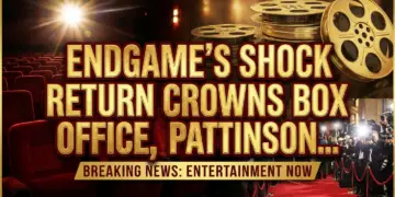 Endgame's shock return crowns box office, pattinson reignites star power