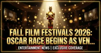 Fall film festivals 2026: oscar race begins as venice kicks off