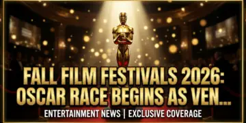 Fall film festivals 2026: oscar race begins as venice kicks off