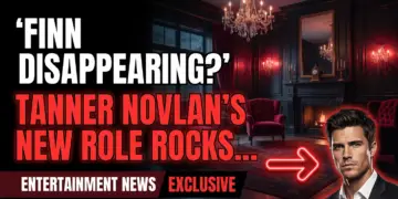 Finn disappearing? Tanner novlan's new role rocks b&b!