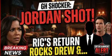 Gh shocker: jordan shot! Ric's return rocks drew & ava!