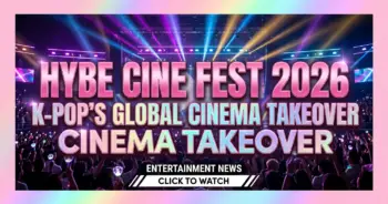 Hybe cine fest 2026: k-pop's global cinema takeover signals new era