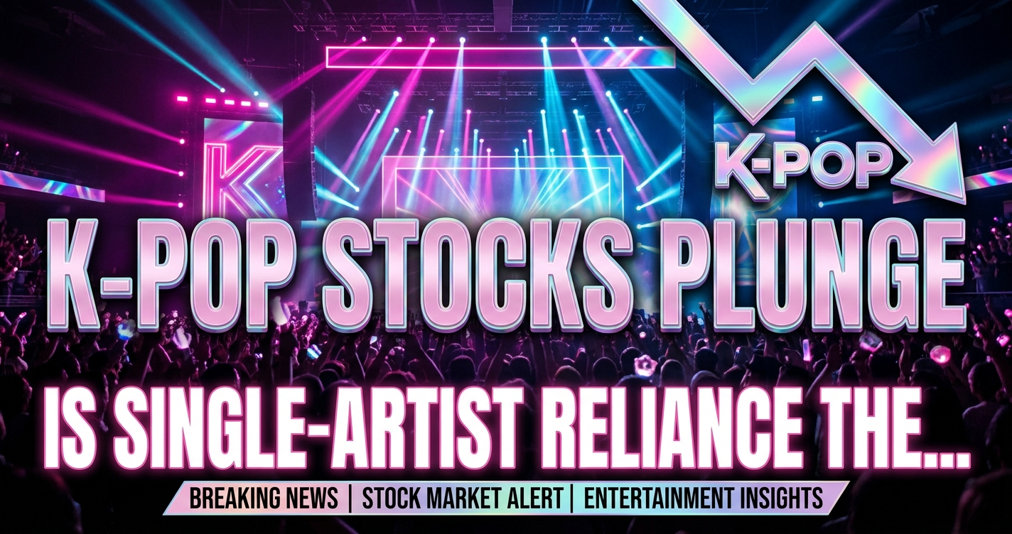 K-pop stocks plunge: is single-artist reliance the industry's achilles' heel? 1 K-pop stocks plunge: is single-artist reliance the industry's achilles' heel?