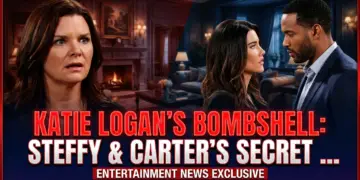Katie logan’s bombshell: steffy & carter’s secret could ruin forrester on b&b!