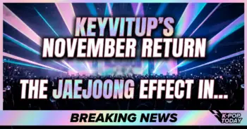 Keyvitup's november return: the jaejoong effect in k-pop's new era