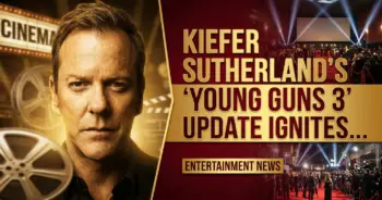 Kiefer sutherland's 'young guns 3' update ignites western revival hopes