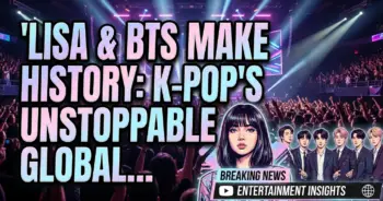 Lisa & bts make history: k-pop's unstoppable global reign