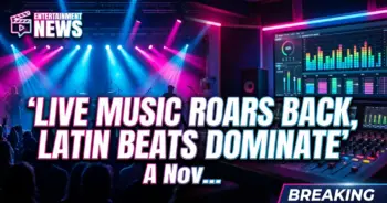 Live music roars back, latin beats dominate: a november industry snapshot