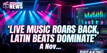 Live music roars back, latin beats dominate: a november industry snapshot