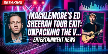 Macklemore's ed sheeran tour exit: unpacking the venue veto