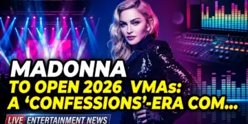 Madonna to open 2026 vmas: a 'confessions'-era comeback?