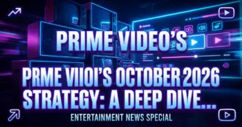 Prime video's october 2026 strategy: a deep dive into the fall offensive
