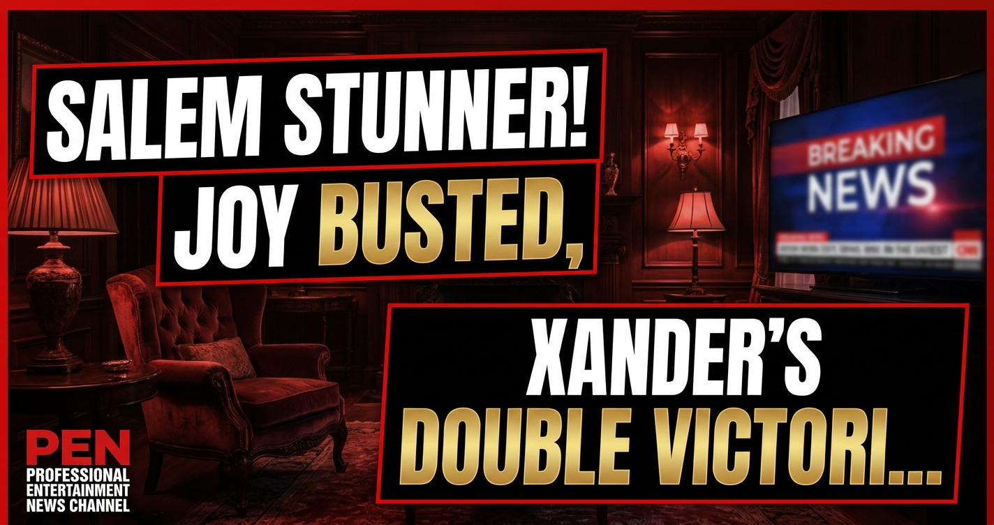 Salem stunner! Joy busted, xander's double victoria delight on days of our lives! 1 Salem stunner! Joy busted, xander's double victoria delight on days of our lives!