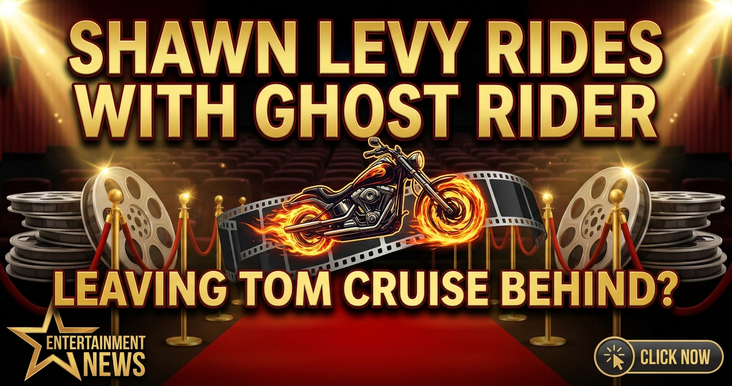 Shawn levy rides with ghost rider, leaving tom cruise's legacy sequel in dust 1 Shawn levy rides with ghost rider, leaving tom cruise's legacy sequel in dust