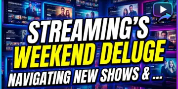 Streaming's weekend deluge: navigating new shows & content wars