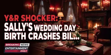 Y&r shocker: sally's wedding day birth crashes billy's nuptials!