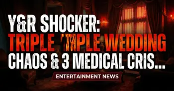 Y&r shocker: triple wedding chaos & 3 medical crises rock genoa city!