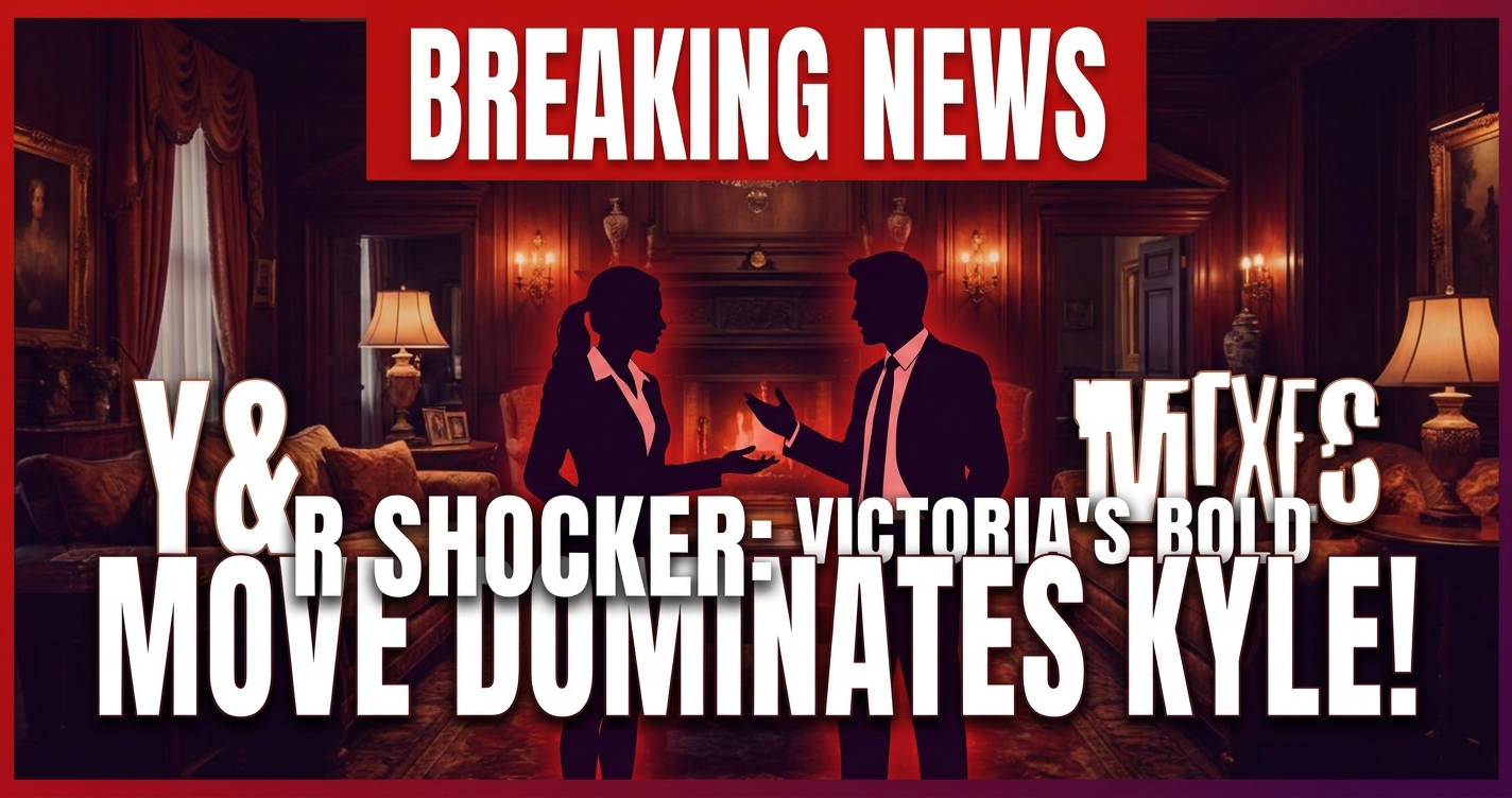 Y&r shocker: victoria's bold move dominates kyle, fans go wild! 1 Y&r shocker: victoria's bold move dominates kyle, fans go wild!