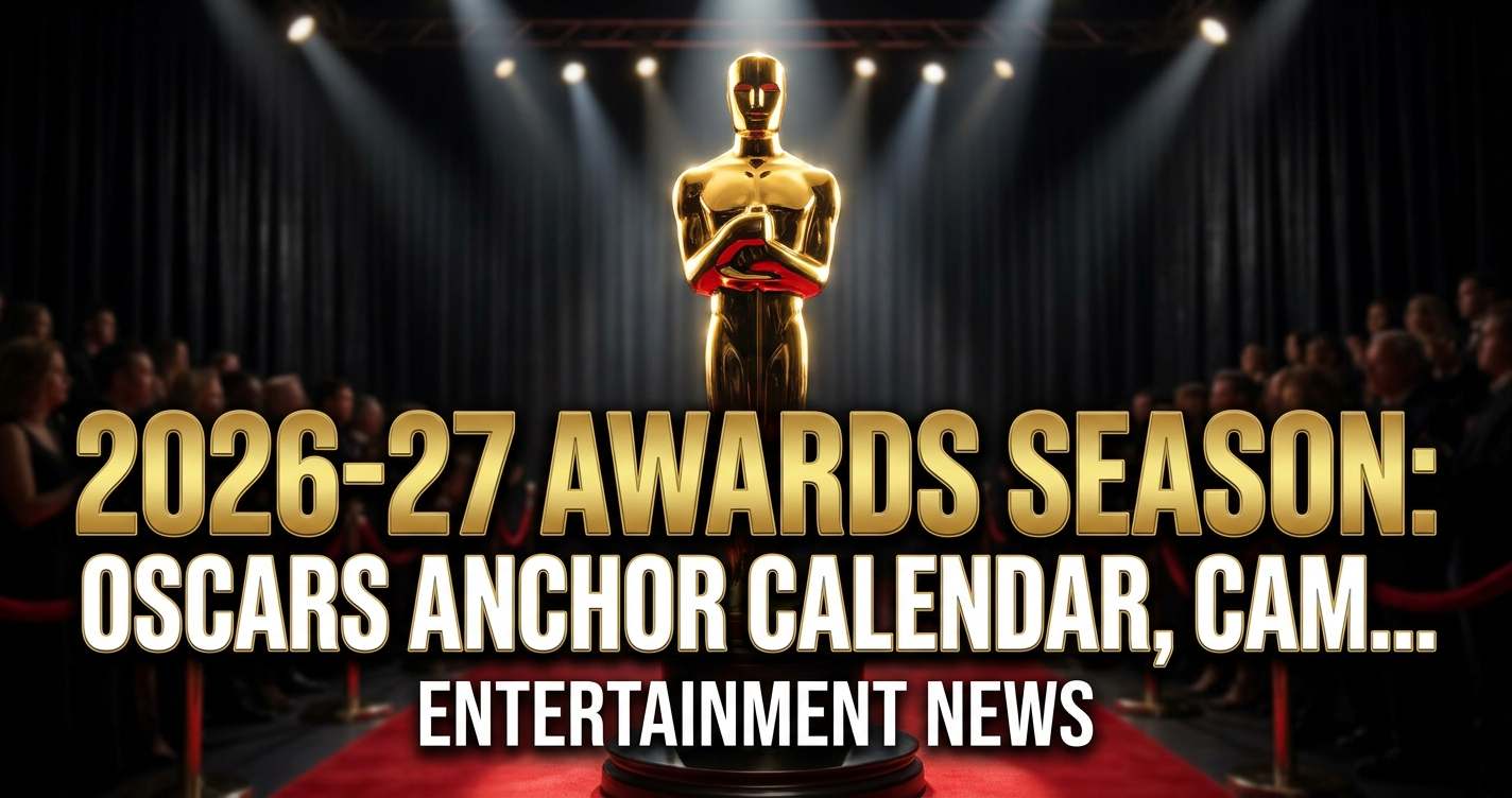 2026-27 awards season: oscars anchor calendar, campaigns brace for battle 1 2026-27 awards season: oscars anchor calendar, campaigns brace for battle