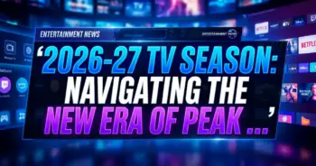 2026-27 tv season: navigating the new era of peak tv strategy