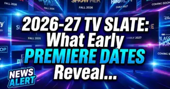2026-27 tv slate: what early premiere dates reveal about hollywood's long game