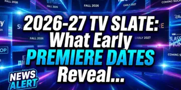 2026-27 tv slate: what early premiere dates reveal about hollywood's long game