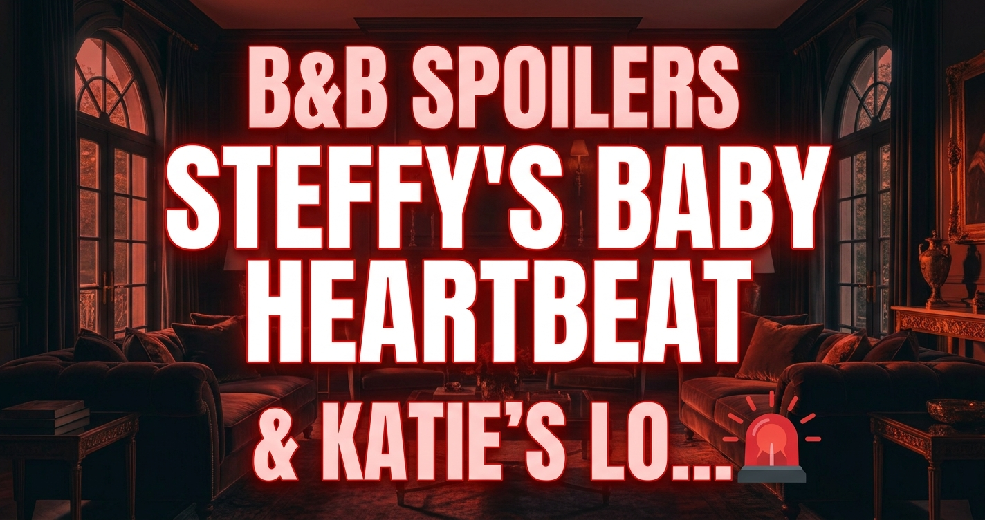 B&b spoilers: steffy's baby heartbeat & katie's logan rage erupts! 1 B&b spoilers: steffy's baby heartbeat & katie's logan rage erupts!