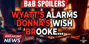 B&b spoilers: wyatt's alarms, donna's wish, brooke's mystery man!