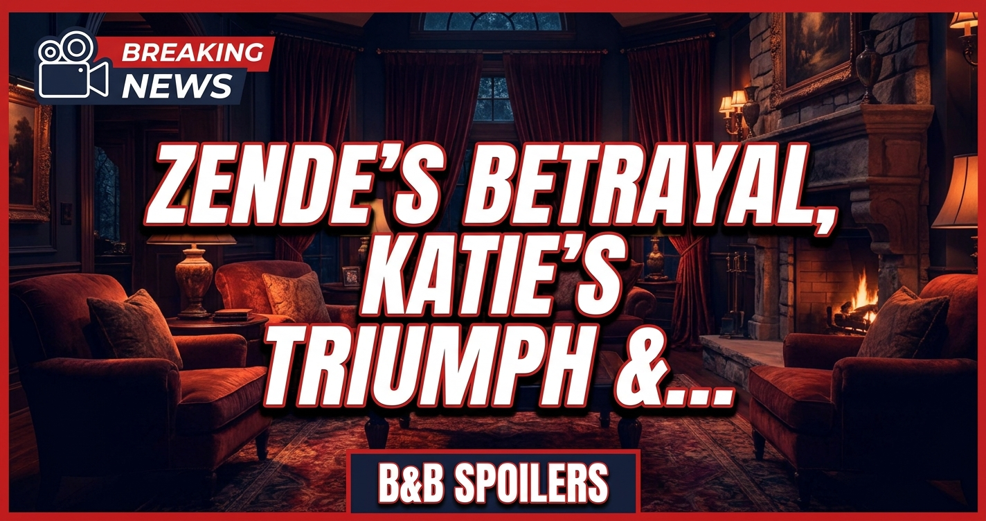 B&b spoilers: zende's betrayal, katie's triumph & will's heartbreak! 1 B&b spoilers: zende's betrayal, katie's triumph & will's heartbreak!