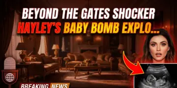Beyond the gates shocker: hayley's baby bomb explodes! Plus, bill & naomi at war!