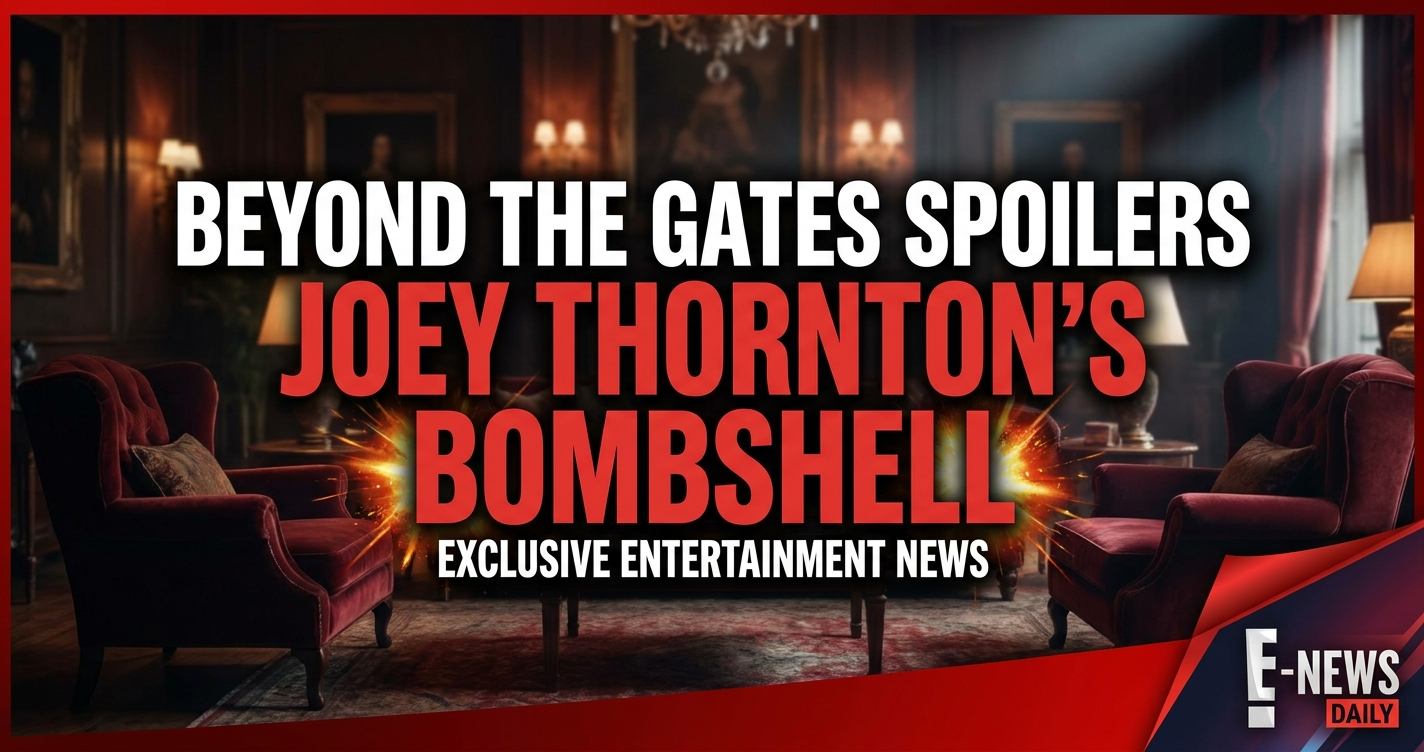 Beyond the gates spoilers: joey thornton's bombshell admission! Oct 15! 1 Beyond the gates spoilers: joey thornton's bombshell admission! Oct 15!