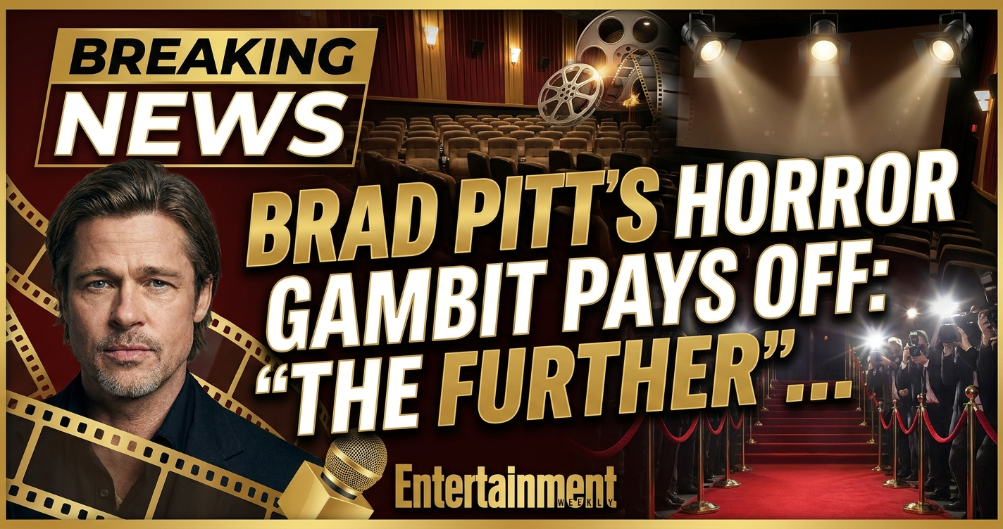 Brad pitt's horror gambit pays off: 'the further' dominates streaming, sequel on track 1 Brad pitt's horror gambit pays off: 'the further' dominates streaming, sequel on track
