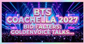 Bts coachella 2027 bid falters: goldenvoice talks collapse, drake & sza eyeing main stage