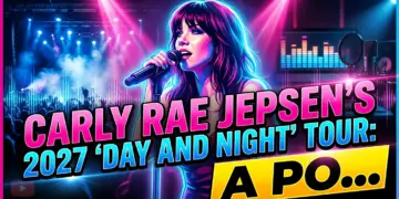 Carly rae jepsen's 2027 'day and night' tour: a pop odyssey continues